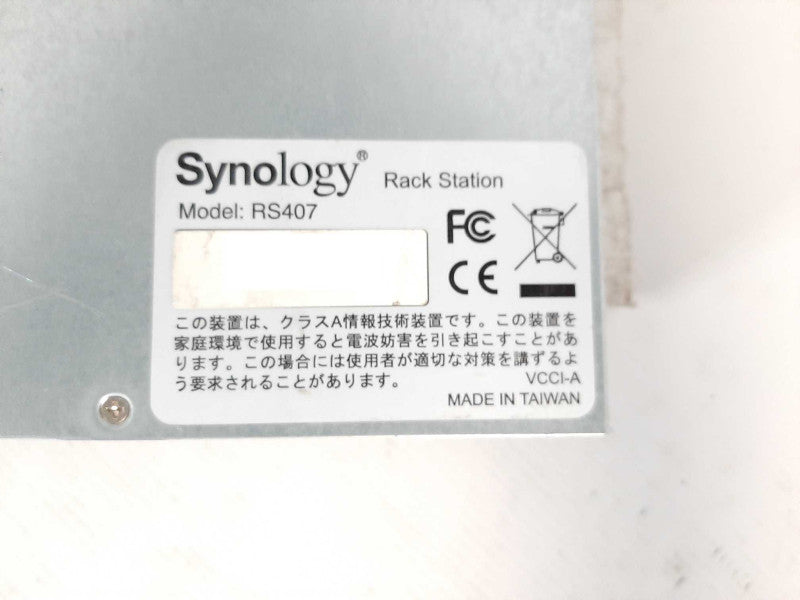 Synology RS-407 NAS drive $