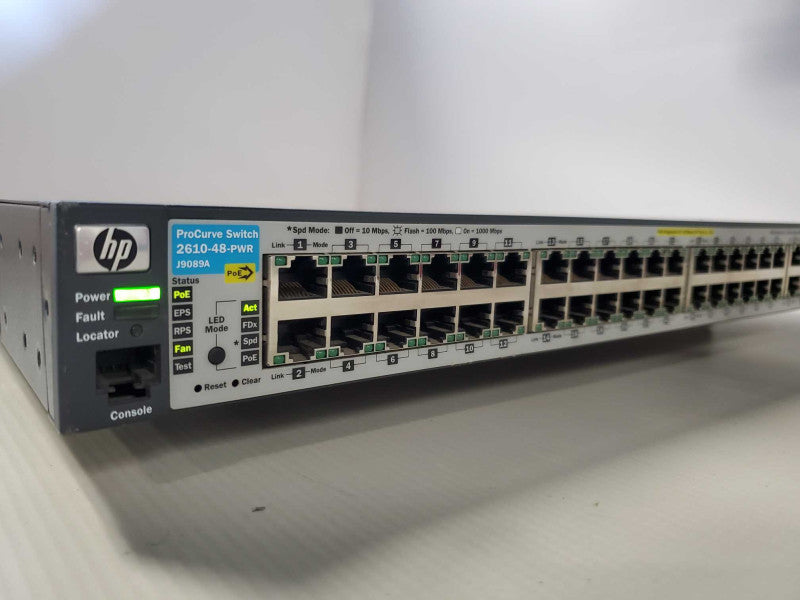 HP ProCurve 2610 48 Port PWR J9089A PoE Switch )