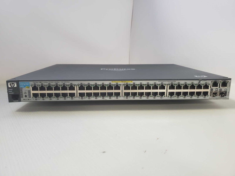 HP ProCurve 2610 48 Port PWR J9089A PoE Switch *READ* )