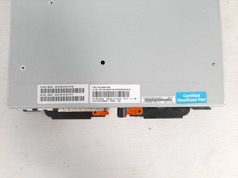 IBM 00RY382 Storwize V3700 Node Controller - NO 10Gb $