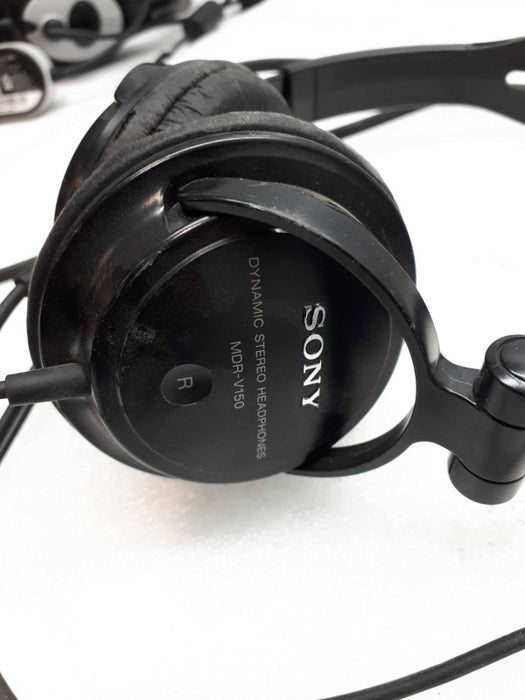 Sony MDR-V150 Head phones MDRV150 Black headset &