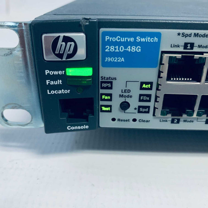 HP ProCurve J9022A 2810-48G 48 Port Gigabit Switch =