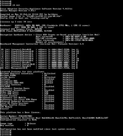 Cisco ASA 5512-X Adaptive Security Appliance Firewall [Basic License] (
