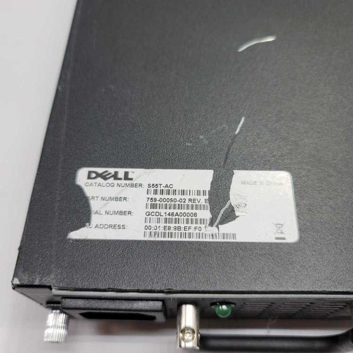 Dell Force10 S55T S55T-AC 759-00090-02 REV B - READ Q#