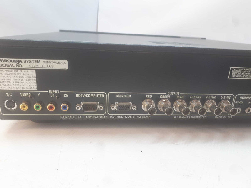 Faroudia Picture Plus DVP-2200 Digital Video Processor