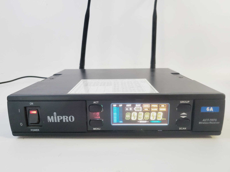 MIPRO ACT-707S Wireless Microphone Receiver (No Microphone) Q(
