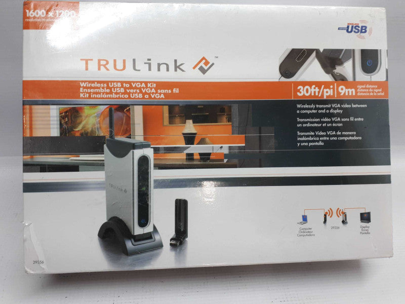 Trulink Wireless USB to VGA Kit &
