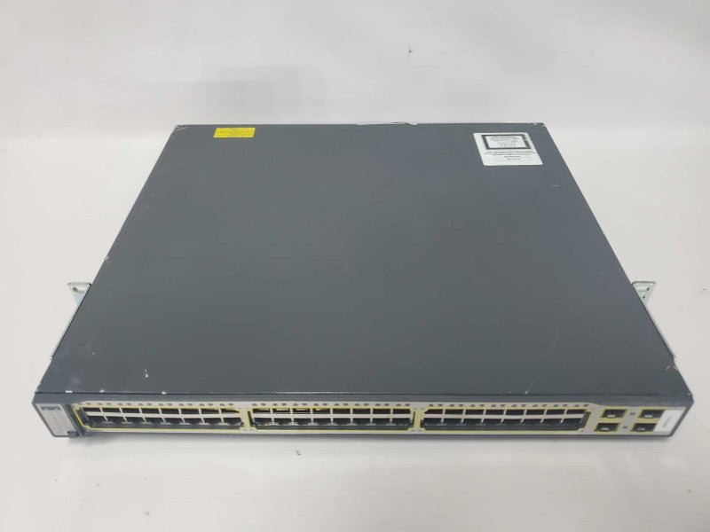 Cisco WS-C3750G-48PS-S V08 48-Port POE Gigabit Switch |