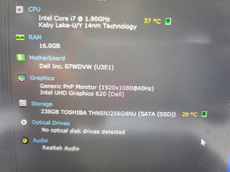 Dell Latitude 7400 i7-8665U, 16GB DDR4, 256GB SSD Î²