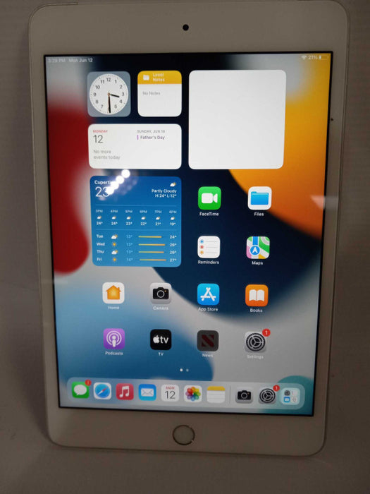 A1550 on the iPad mini 4 Wi-Fi + Cellular 128GB TELUS Carrier