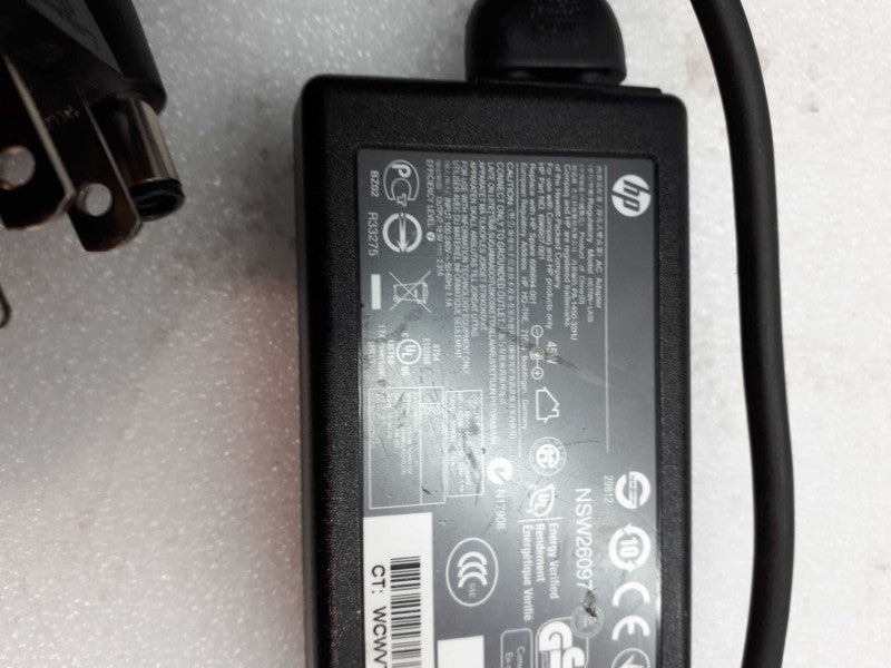 *GENUINE HP 19.5V 2.31A 45W AC Power Adapter Fat Tip for laptop Q&
