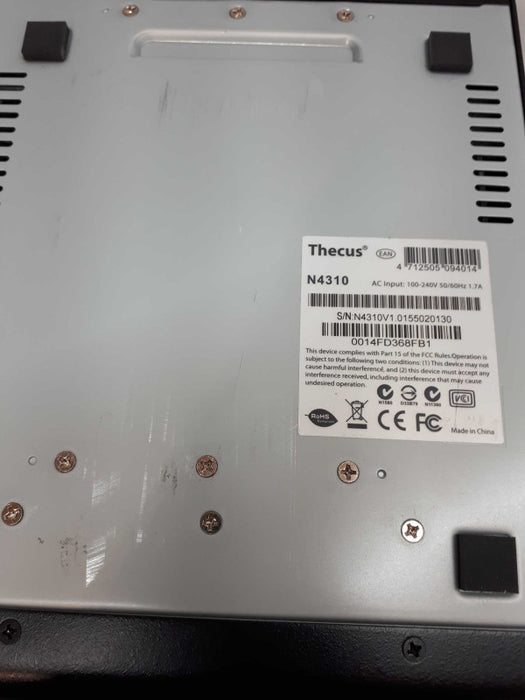 Thecus N4310 4-Bay NAS RAID Storage Server :