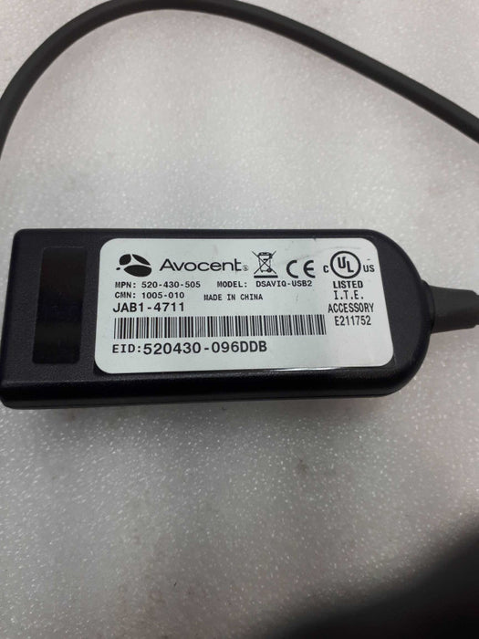 Avocent DSAVIQ-USB2 KVM Switch USB Virtual Media Module Dongle Cable &