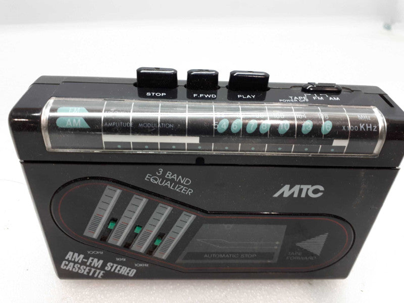 MTC AM/FM Radio/stereo Cassette Player &