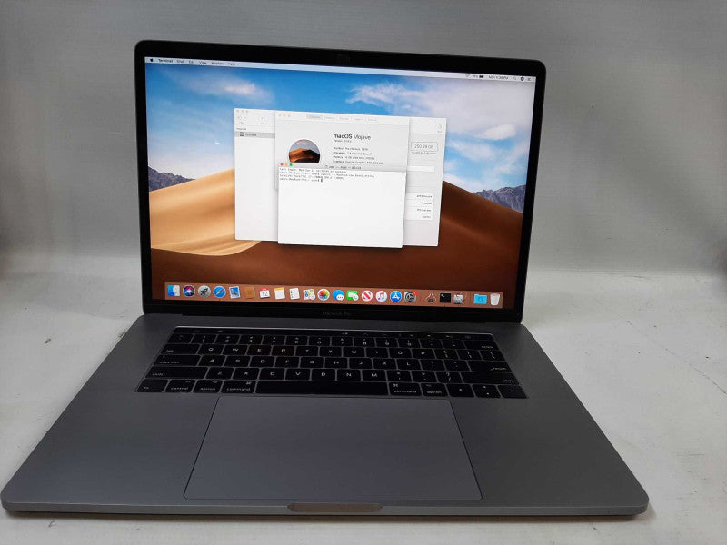 MacBook Pro 2017 15\\" i7-7700HQ, 16GB DDR3, 256GB SSD Î²