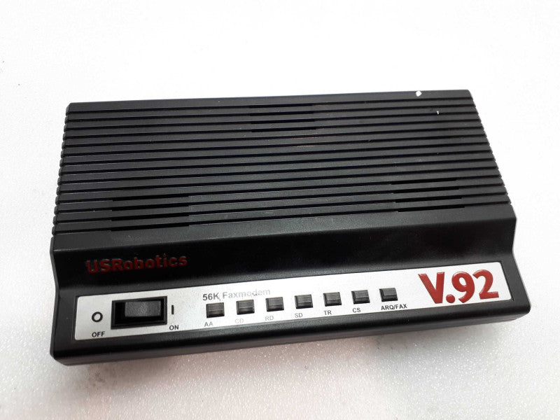 US Robotics 5686 56K External Dialup Modem &