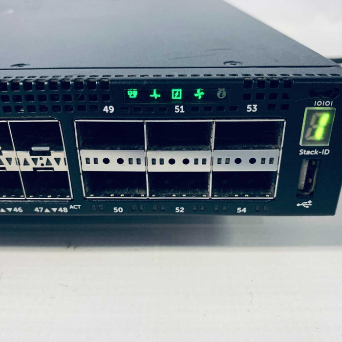Dell Networking S4048-ON 48x 10GbE SFP+ & 6 x QSFP+ Switch 2x PSUs =