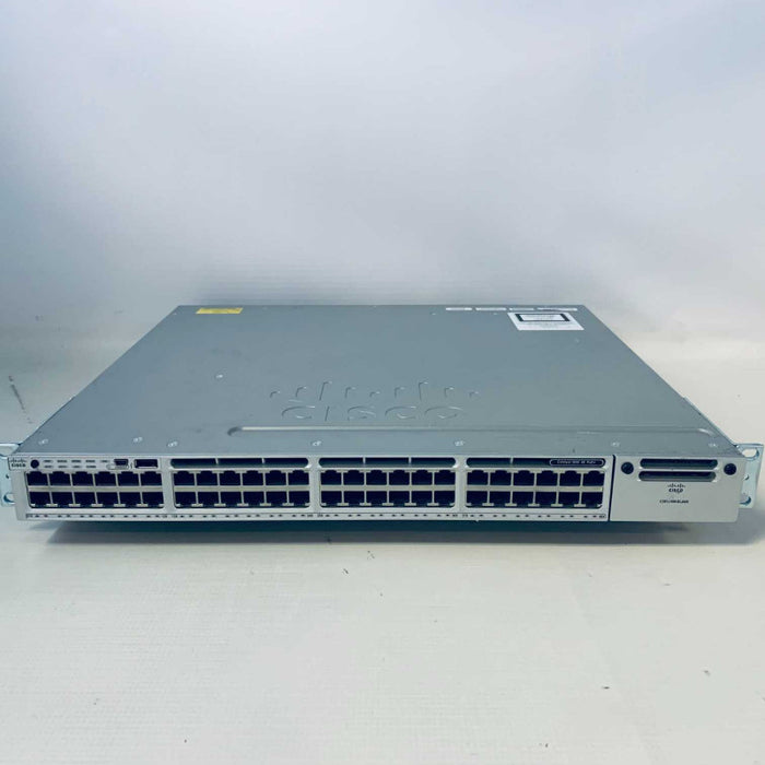Cisco Catalyst 3850 WS-C3850-48P-S 48 Port PoE Switch 2x 715W PSUs =