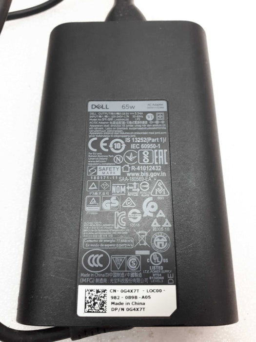GENUINE DELL 19.5V 3.34 65W AC Power Adapter Fat Tip for laptop Q&