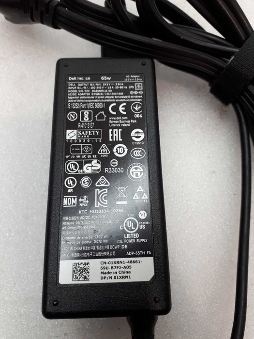 GENUINE DELL 19.5V 3.34 65W AC Power Adapter Fat Tip for laptop  Q&