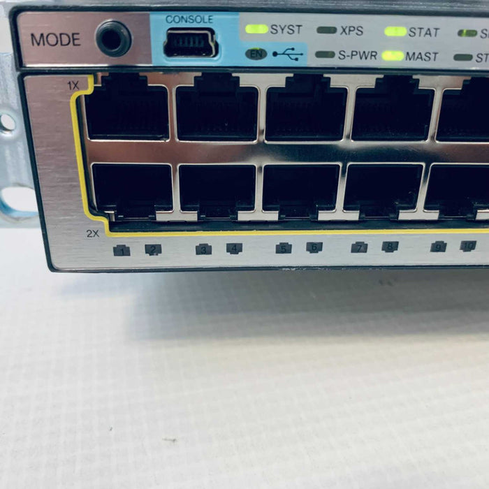 Cisco WS-C3750X-48T-S 48 Port 3750X Gigabit Switch Q=