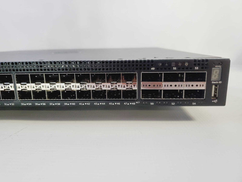 Dell Networking S4048-ON 48x 10GbE SFP+ & 6 x QSFP+ Switch W/ Dual AC PSU & F (