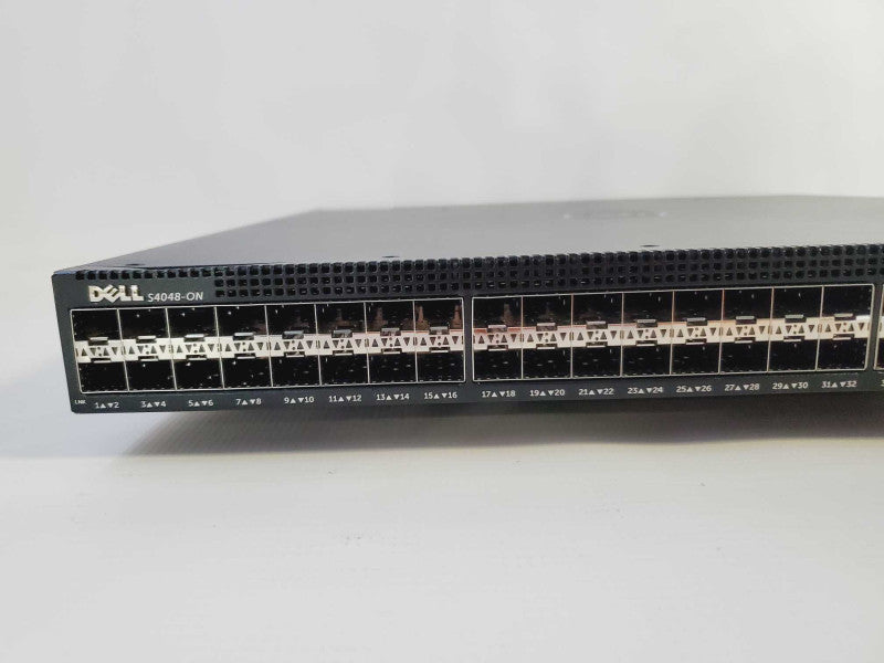 Dell Networking S4048-ON 48x 10GbE SFP+ & 6 x QSFP+ Switch W/ Dual AC PSU & F (