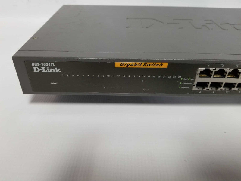 D-Link DGS-1024TL 24x port gigabit unmanaged switch  #