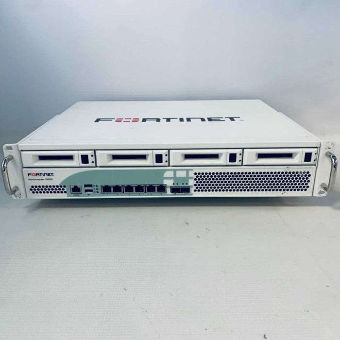 FortiNet FortiAnalyzer-1000D FAZ-1000D 2x PSU No HDDs =