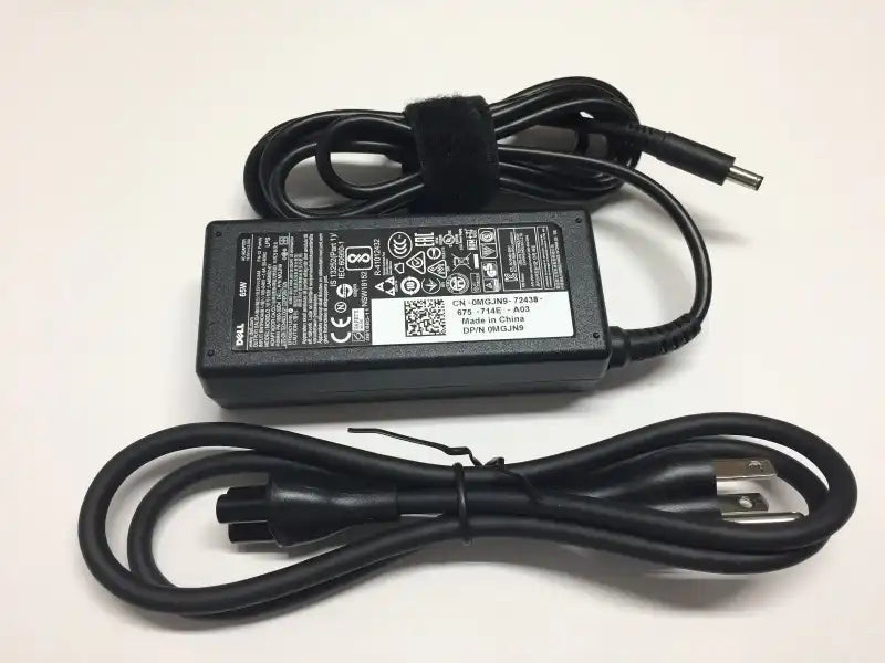 DELL small round tip 65W power adaptor  Q-