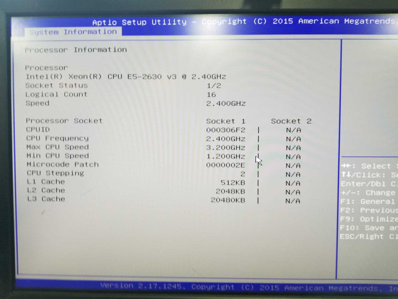 Lenovo RD650 Xeon E5-2630 v3 @ 2.40ghz / 64gb ram / read #