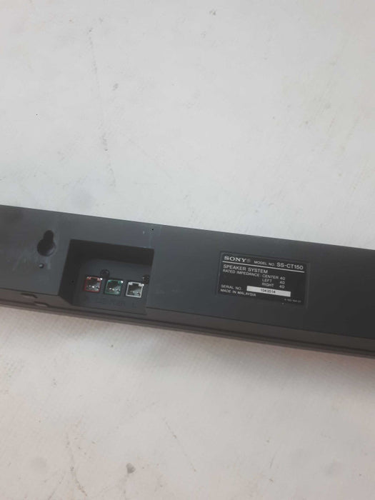 Sony Soundbar Model#SS-CT150