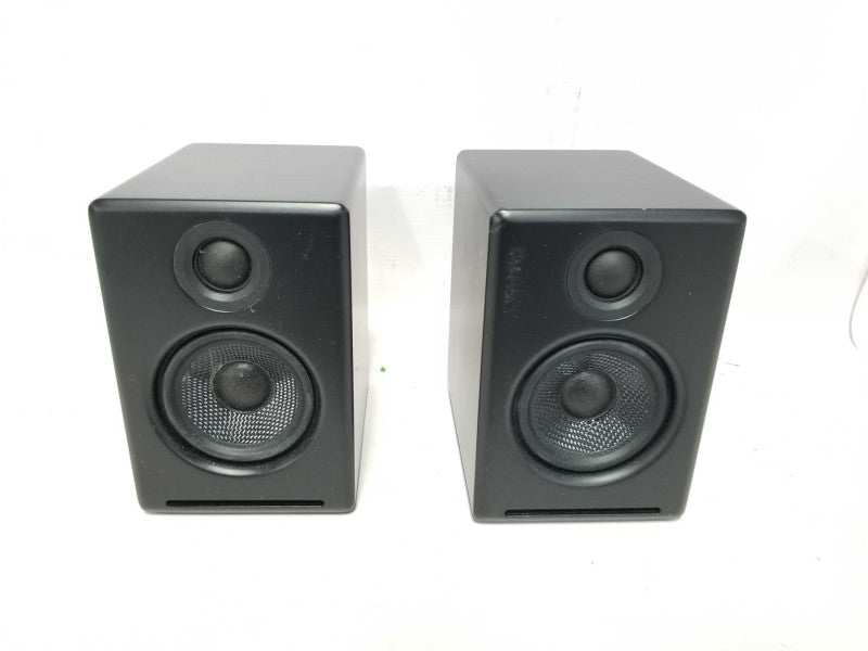 Left/Right Audioengine A2 Powered desktop stereo speakers #