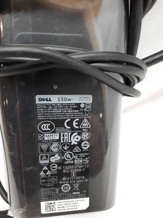 GENUINE DELL 19.5V 6.67A 130W AC Power Adapter Thin Tip for laptop Q&