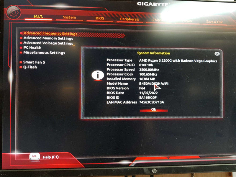 Custom PC - Amd Ryzen 3 2200g with Radeon Vega Graphics, 16GB DDR4 650W PSU