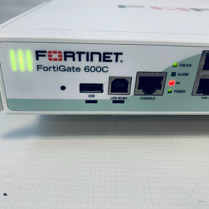 Fortinet FortiGate 600C FireWall Accelerated Security Appliance Q=