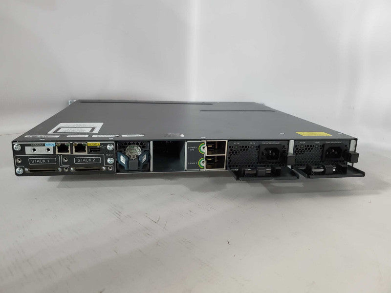 Cisco WS-C3750X-24S-E 24-Port Gigabit SFP Switch 2x PWR-350 *READ* )