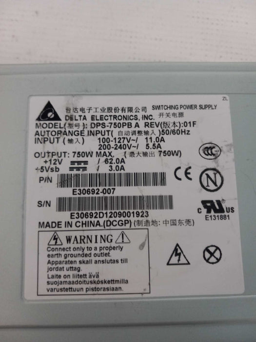 Intel DPS-750PB A Delta Electronics Switching Power Supply E67645-005 750W