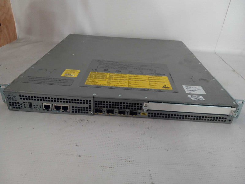 Cisco ASR1001 System, Crypto, 4 Built-in GE, Dual Power Supply 2x AC PSU