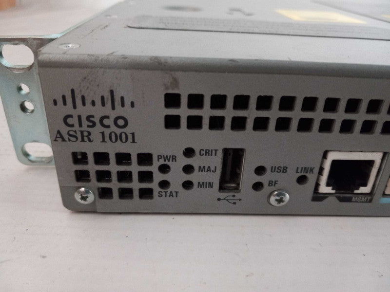 Cisco ASR1001 System, Crypto, 4 Built-in GE, Dual Power Supply 2x AC PSU