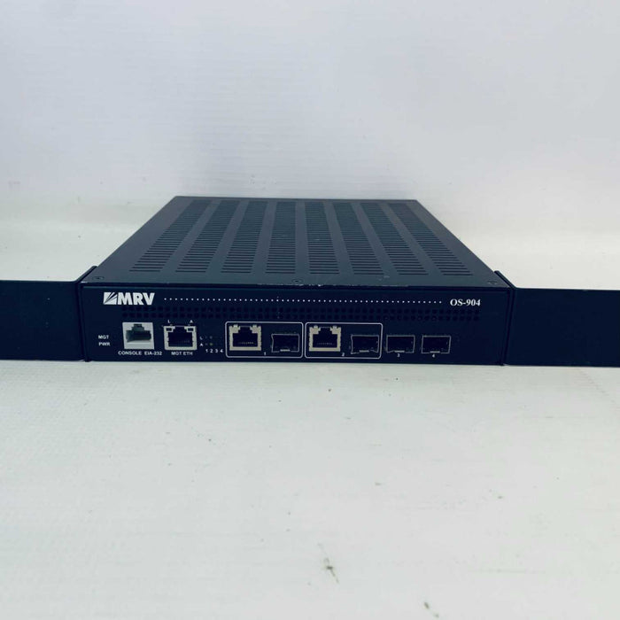MRV OS-904 2 TRI-MODE 100FX/1000FX SFP OR RJ45 10/100/1000BASET + 2 SFP Q=