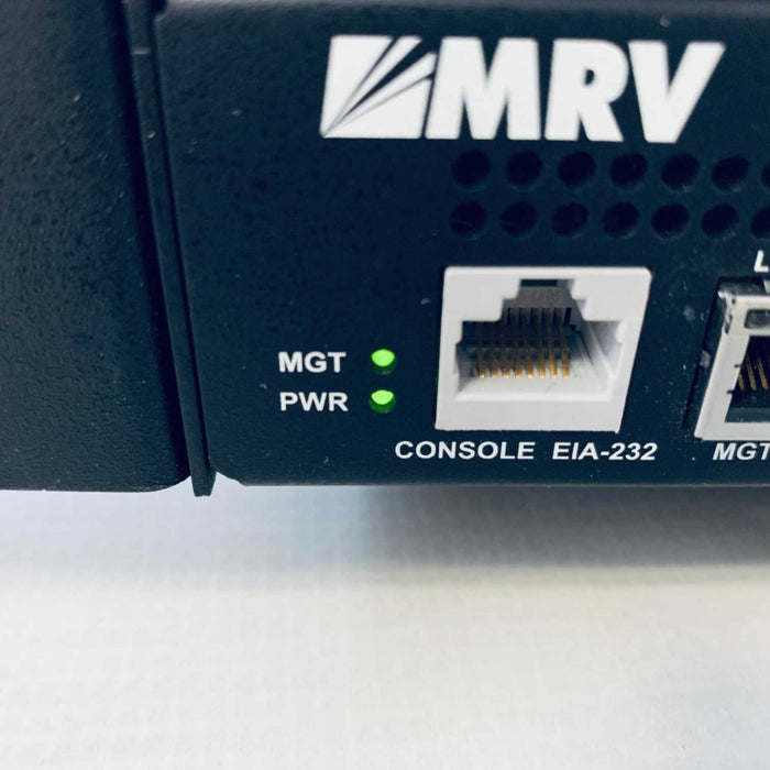 MRV OS-904 2 TRI-MODE 100FX/1000FX SFP OR RJ45 10/100/1000BASET + 2 SFP Q=
