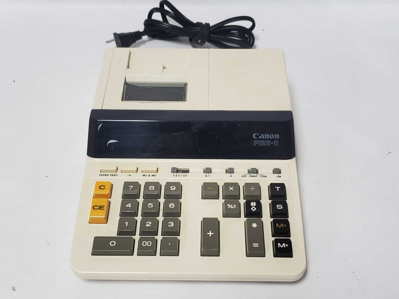 Canon P126-D Electric Accounting Calculator |