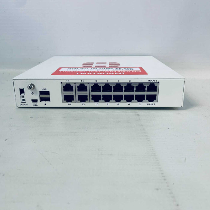Fortinet FortiGate 90D Firewall Network Security Appliance FG-90D VPN =
