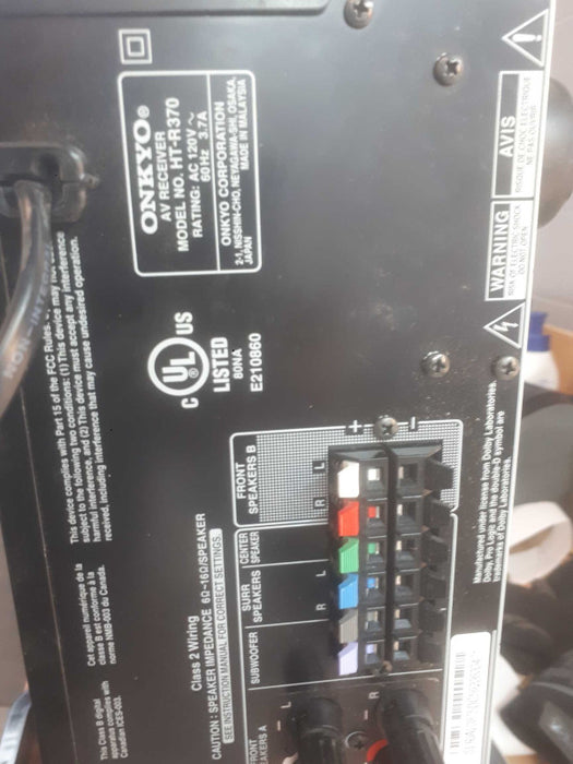 Onkyo AV Receiver  HT-R370