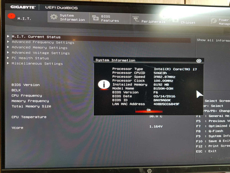 Custom PC - Intel i7-6700 @ 3.40 GHZ 8GB DDR4, 600W PSU