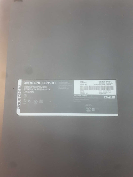 Xbox One Console Only MFR Date: 2014-06-09