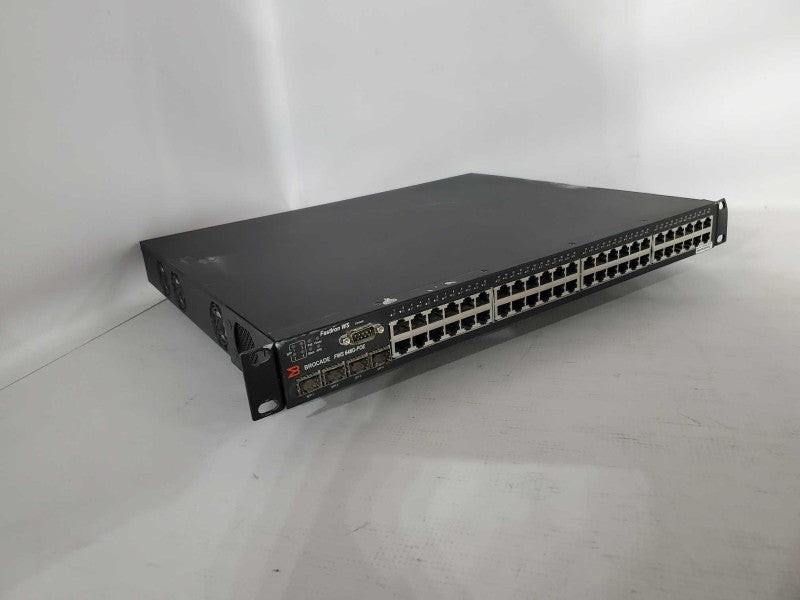 Brocade Foundry FastIron WS FWS 648 G POE Gigabit Ethernet Switch )