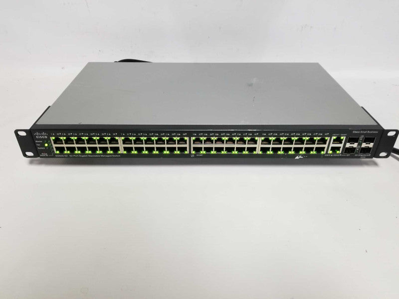 Cisco SG500-52 52x port gigabit Stackable Managed Switch  #
