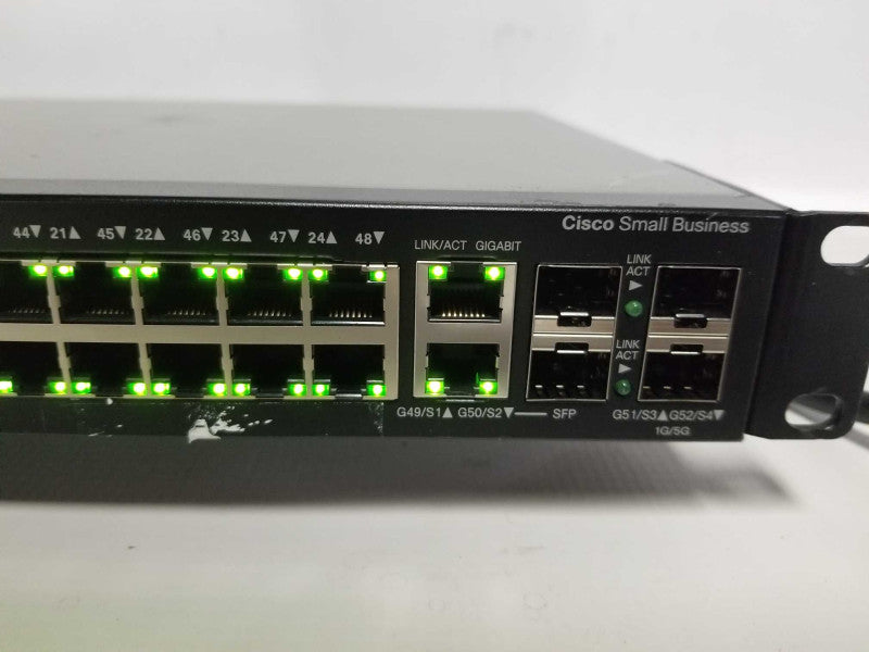 Cisco SG500-52 52x port gigabit Stackable Managed Switch  #